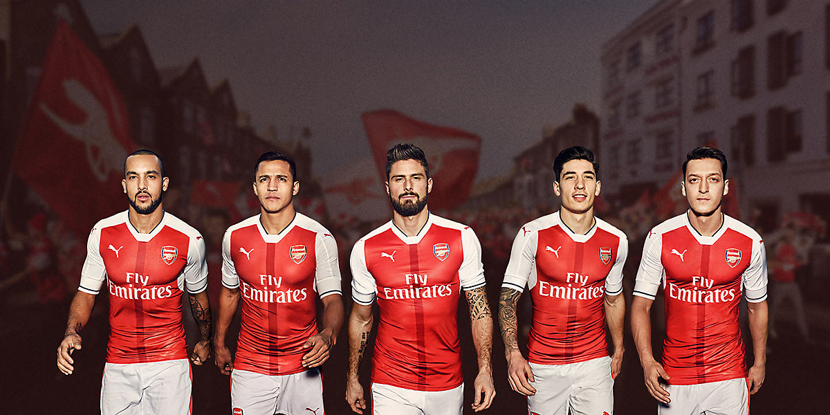 Arsenal Squad 2016 17 1200x600 Wallpaper Teahub Io