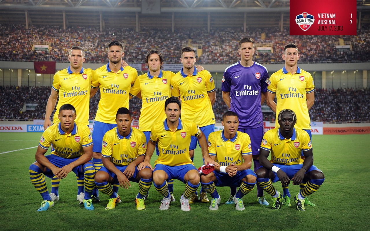 Arsenal 2013 2014 - HD Wallpaper 