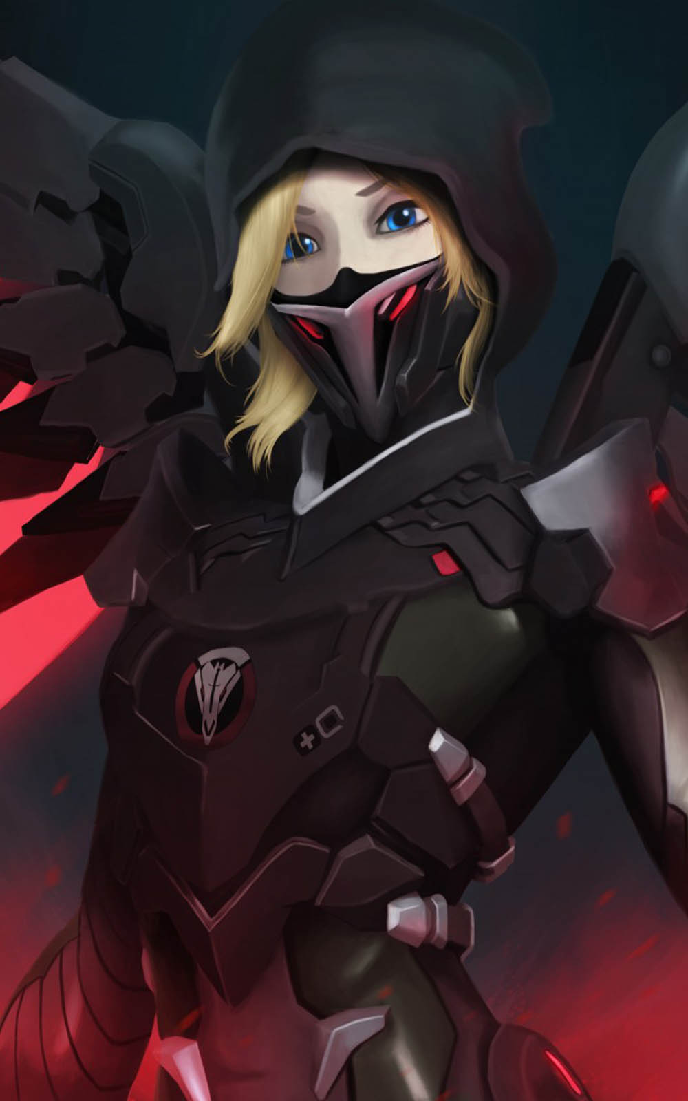 Mercy Overwatch Wallpaper Mobile - HD Wallpaper 