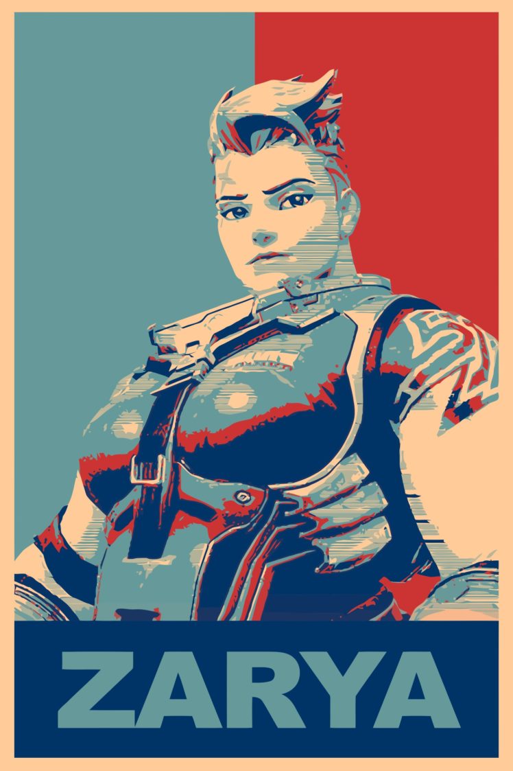 Overwatch Wallpaper Phone Zarya - HD Wallpaper 