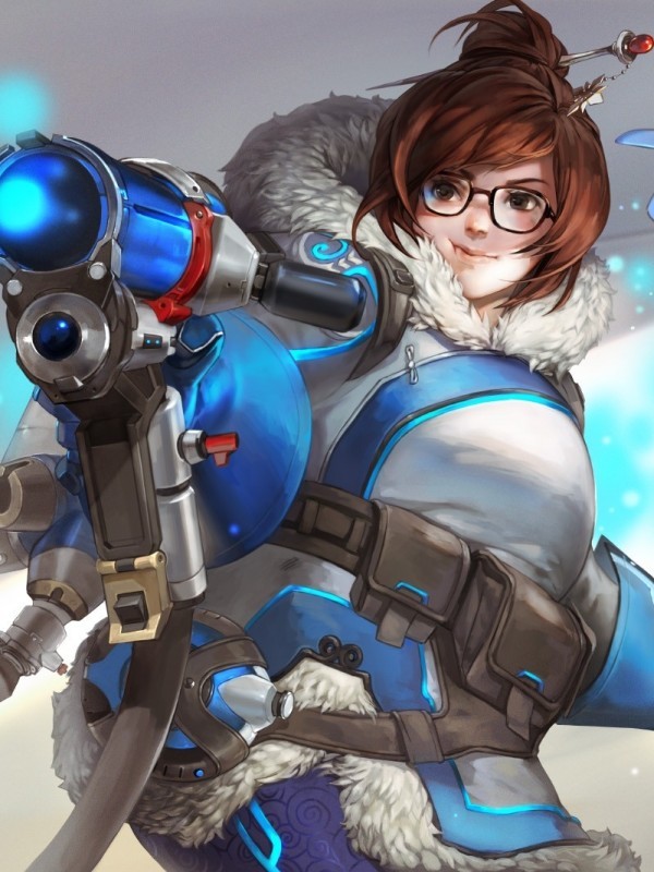 Overwatch, Mei, Chubby - Overwatch 2017 Animated Shorts - HD Wallpaper 