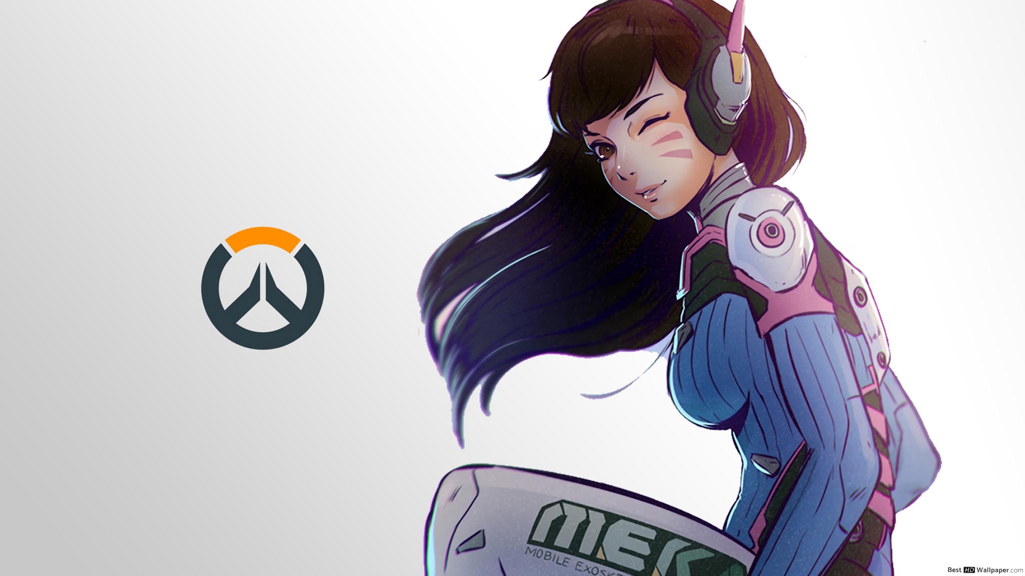 Overwatch Dva - HD Wallpaper 
