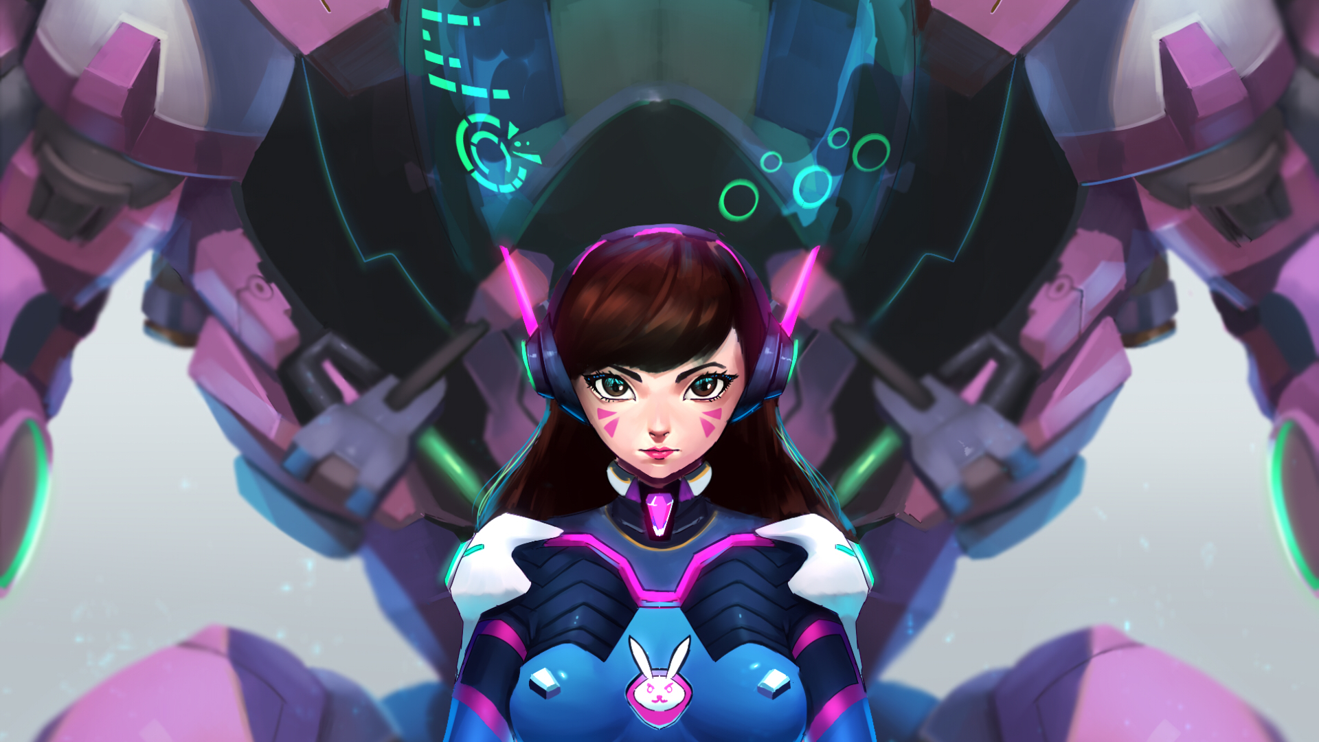 Overwatch Animated Wallpaper Dva - HD Wallpaper 