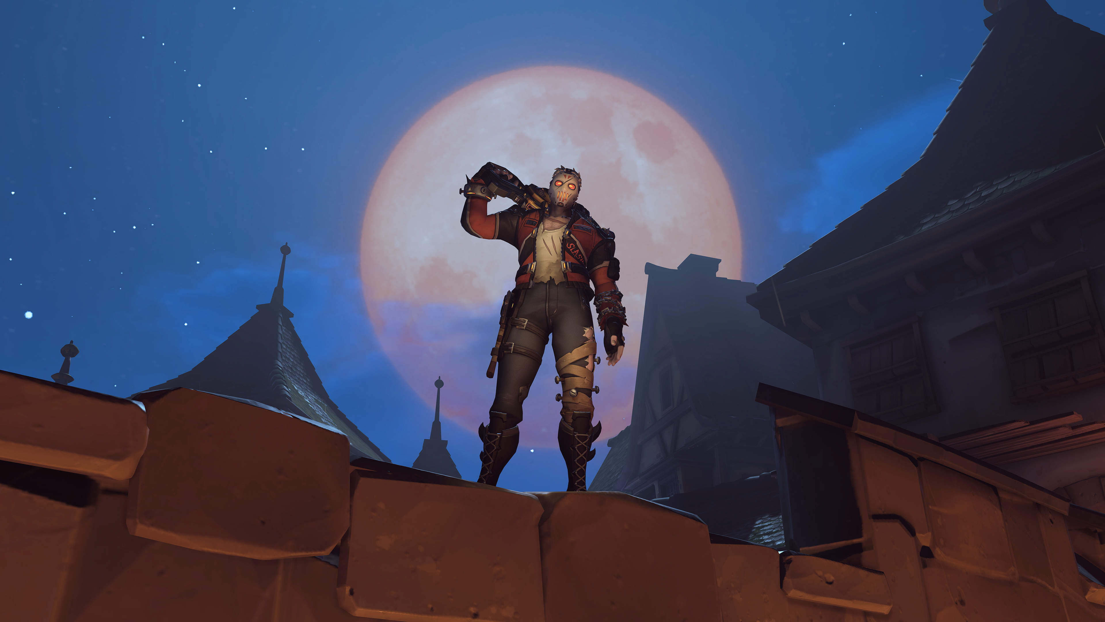 Overwatch, Halloween Terror, 2018, Wallpaper - Overwatch Soldier 76 Halloween Skin - HD Wallpaper 