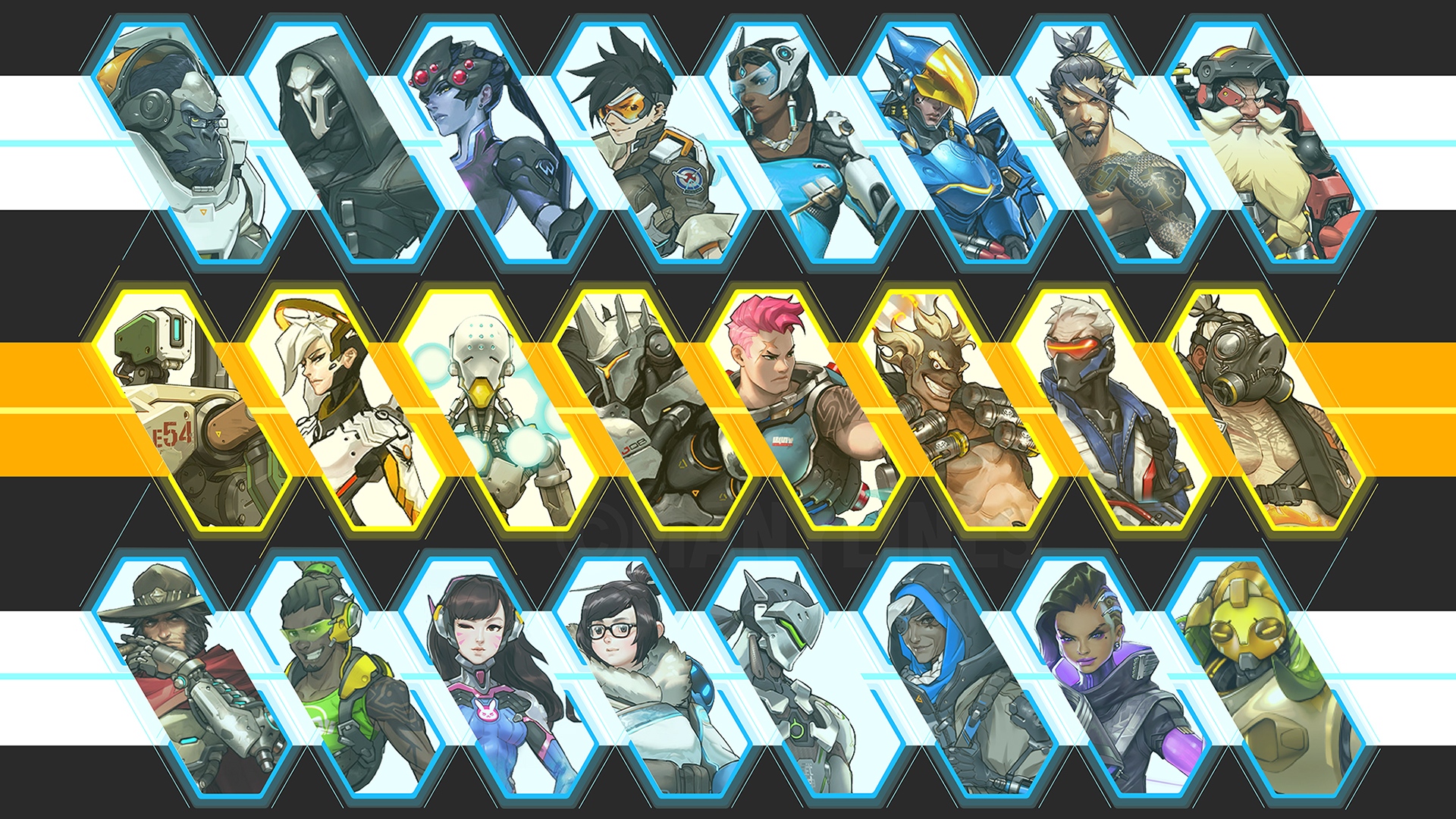 Overwatch Wallpaper 1080p - HD Wallpaper 