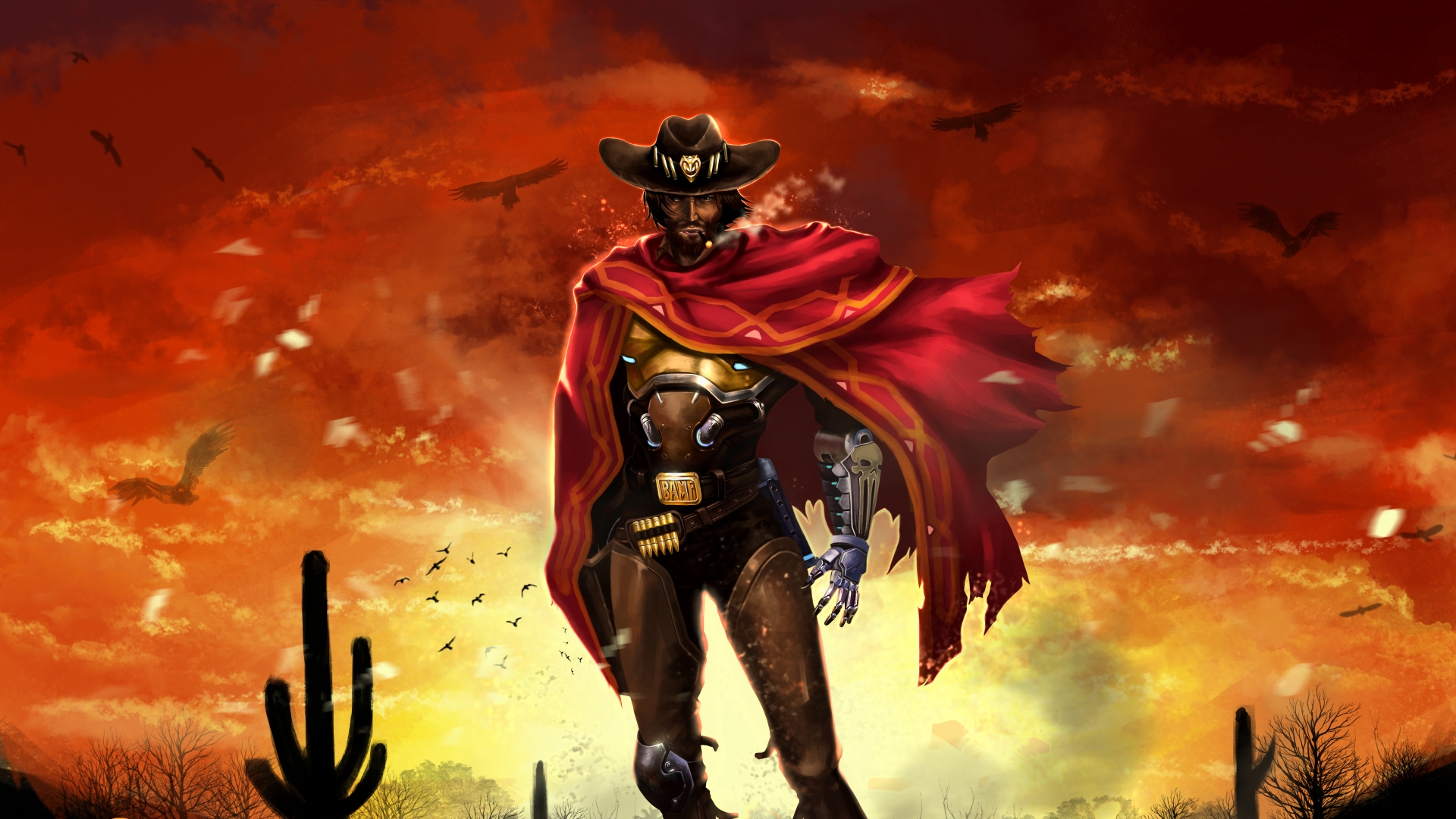 Hd Wallpapers Mccree Iphone - HD Wallpaper 