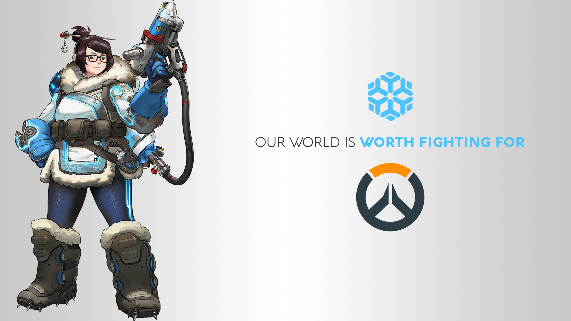 Overwatch Mei Wallpaper - HD Wallpaper 