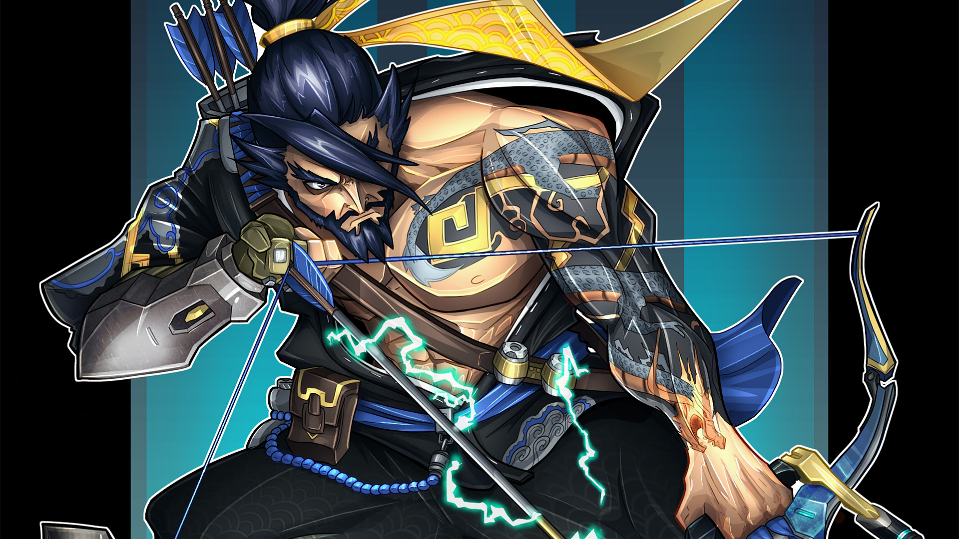 Overwatch Phone Case Hanzo - HD Wallpaper 