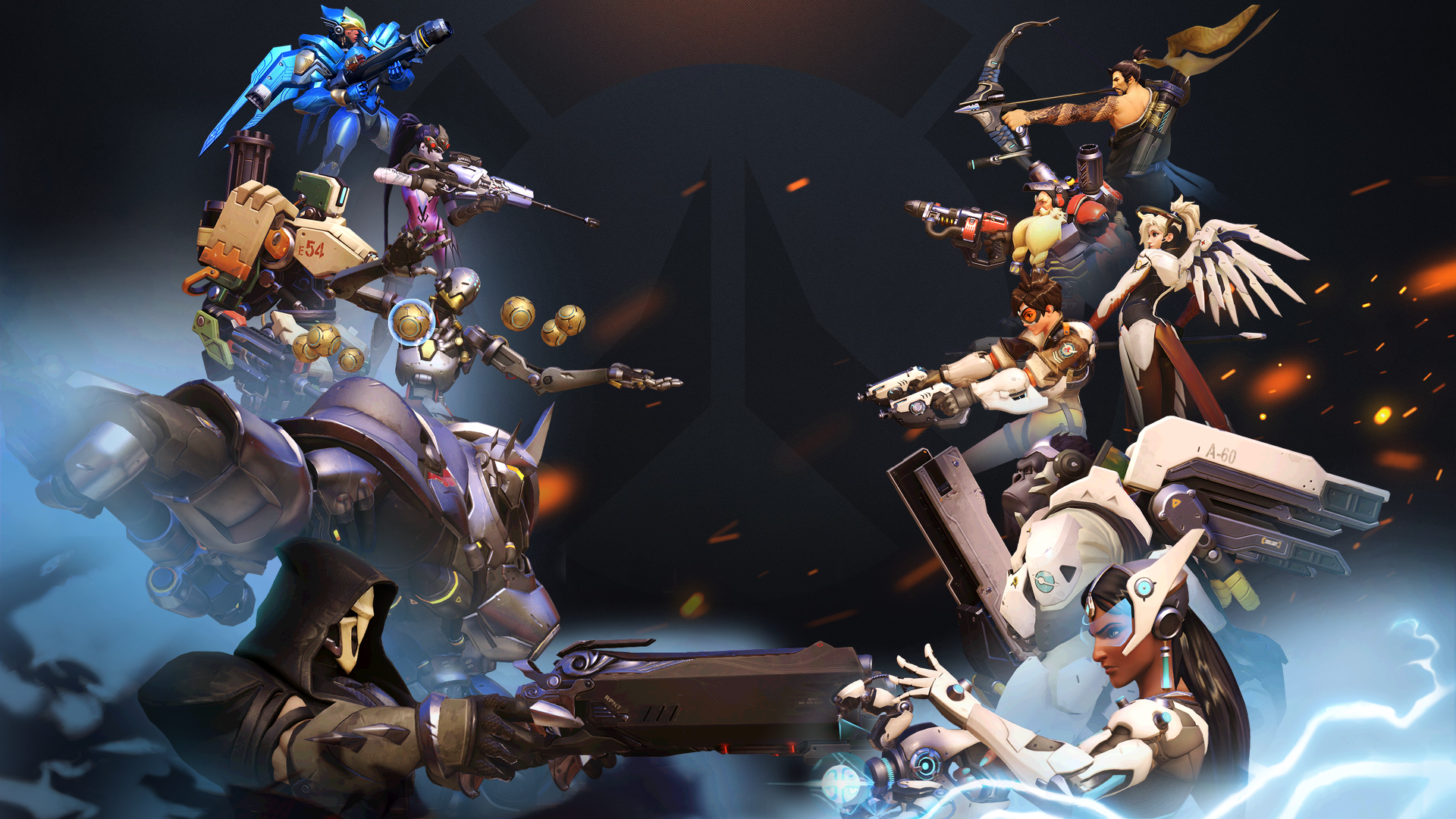Overwatch Wallpaper Fan Art - HD Wallpaper 
