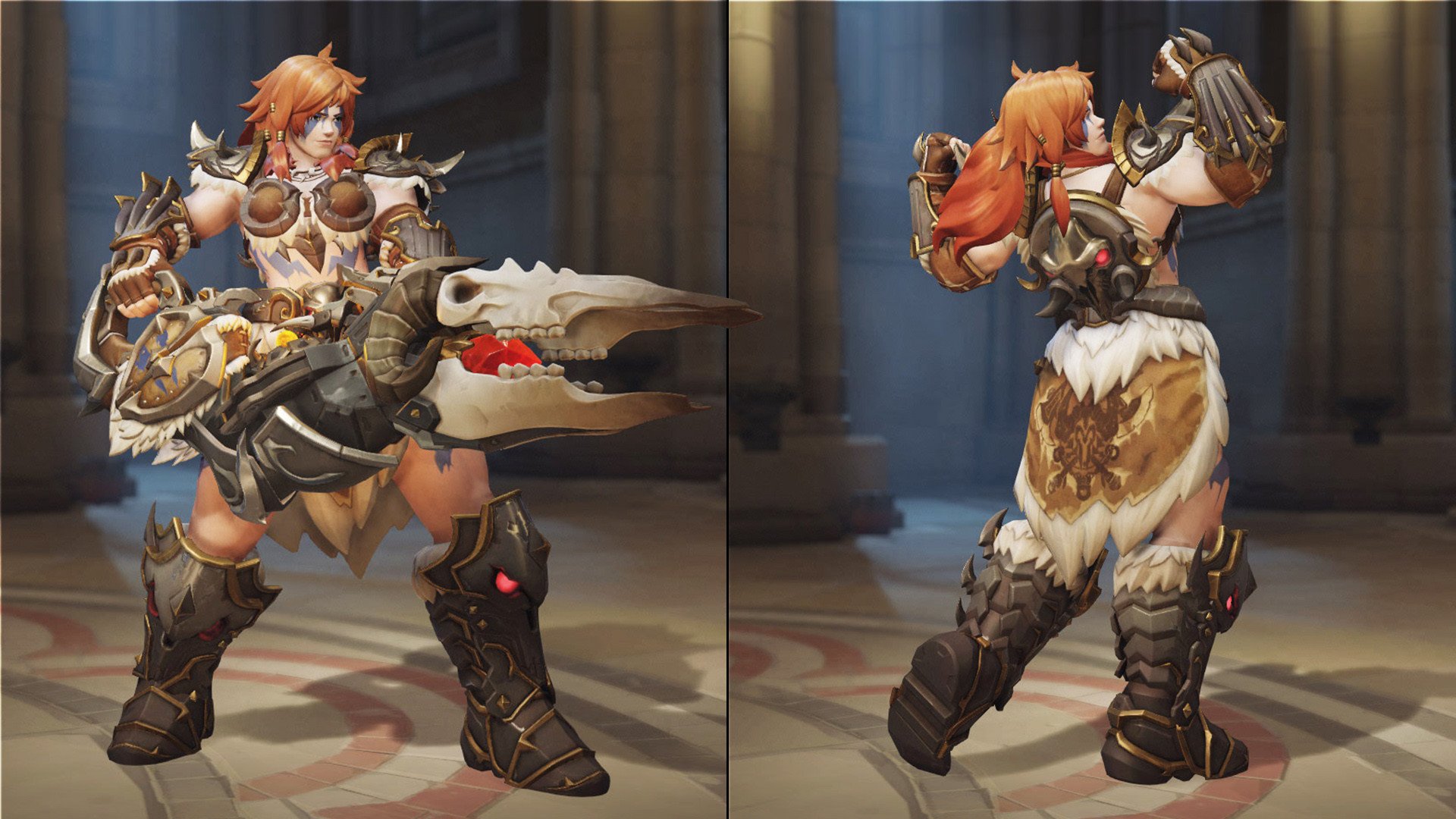 Overwatch Zarya Barbarian Skin 1920x1080 Wallpaper teahub.io