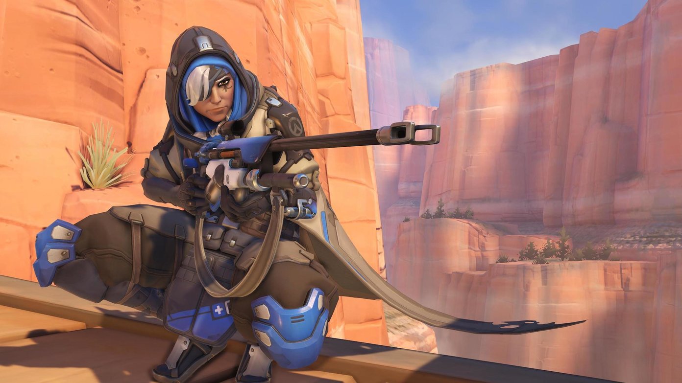 Ana Overwatch - HD Wallpaper 