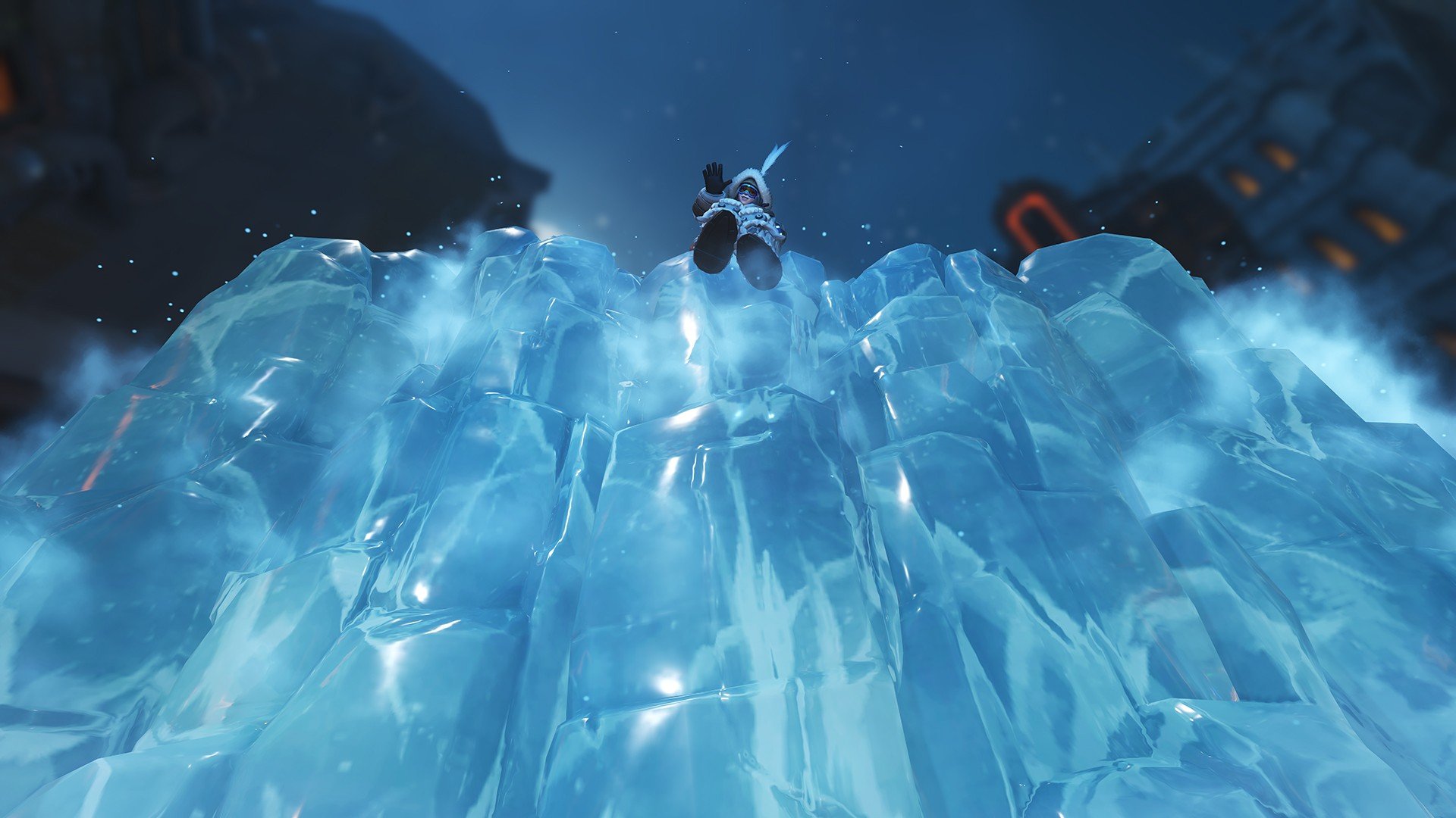 Overwatch Mei Ice Wall - HD Wallpaper 