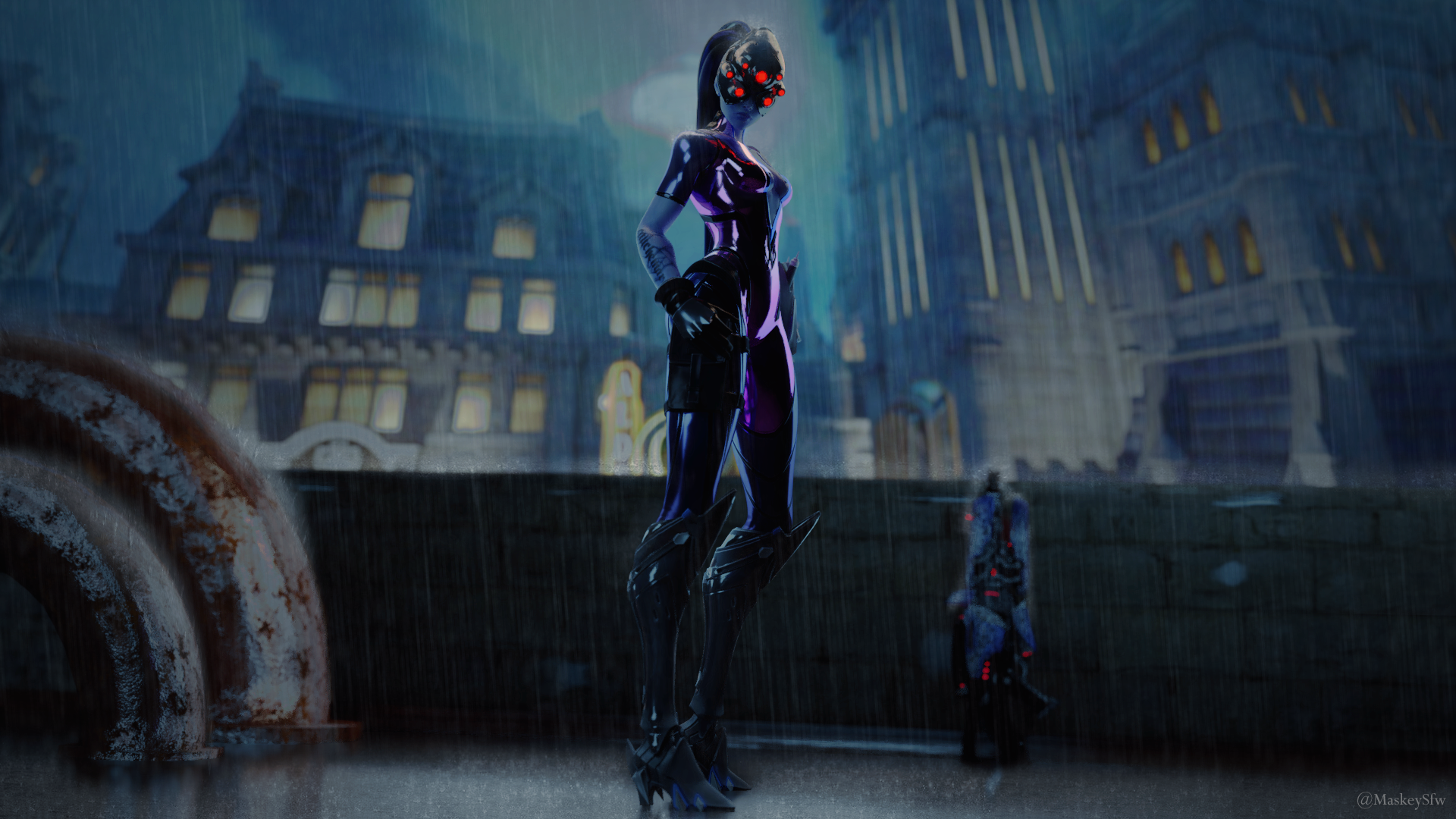 Widowmaker Render - HD Wallpaper 