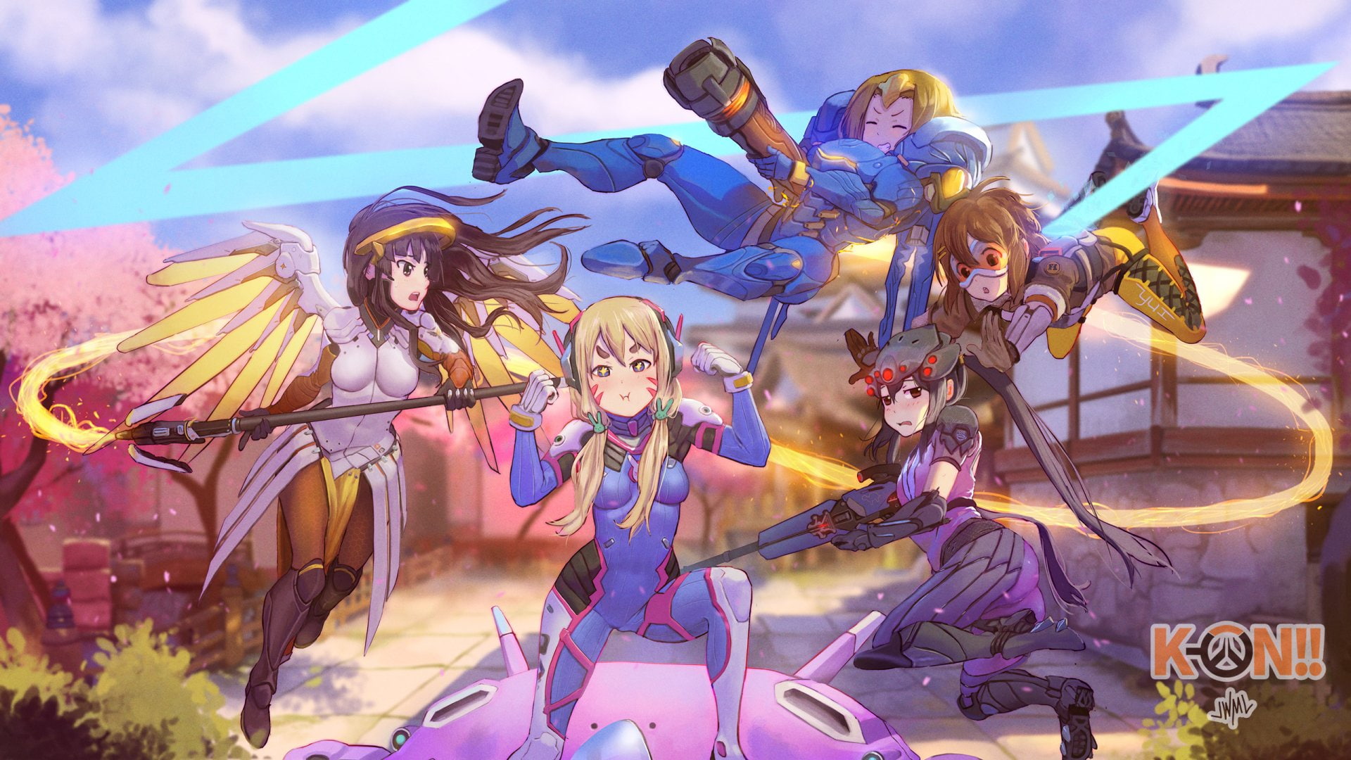 Overwatch Wallpaper Anime - HD Wallpaper 