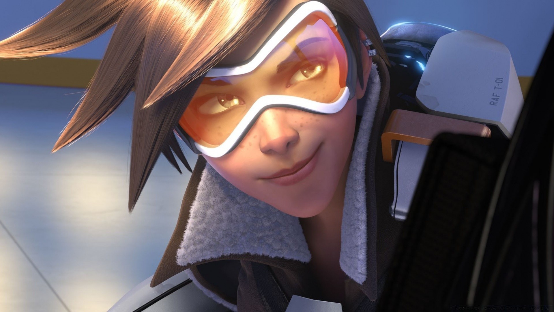 Other Games One Woman Portrait Adult Girl Business - Overwatch Tracer Wallpaper 1080p - HD Wallpaper 