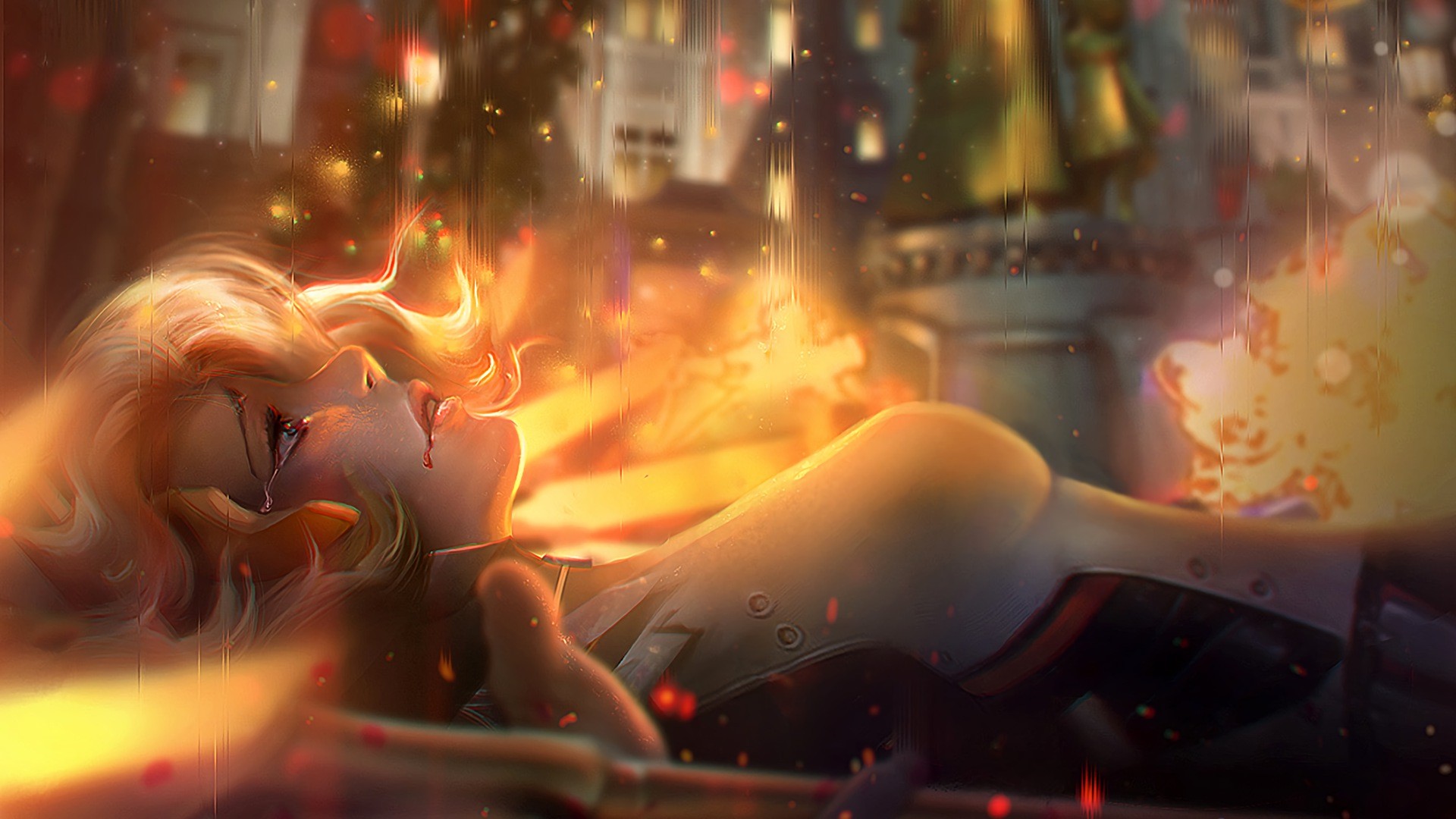 Overwatch Wallpaper - Overwatch Mercy - HD Wallpaper 