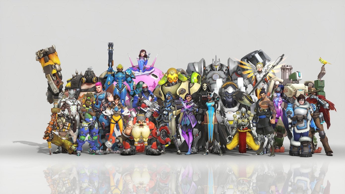 Overwatch Anniversary Event - HD Wallpaper 