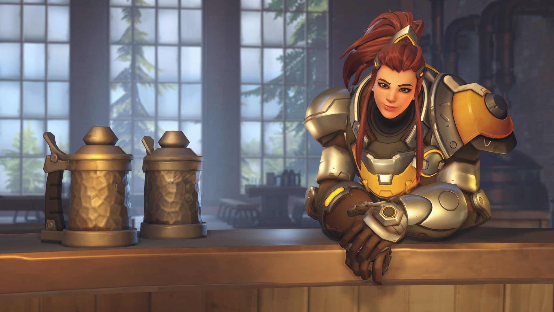 Brigitte Wallpaper Overwatch - HD Wallpaper 