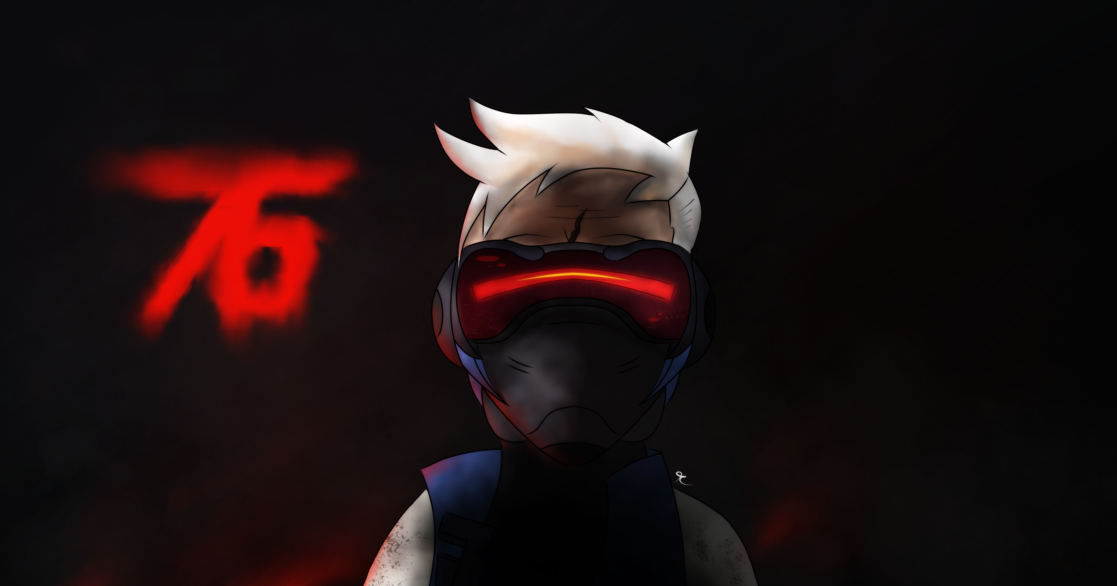 The Old Dog Soldier 76 Wallpaper - Pc Game - HD Wallpaper 