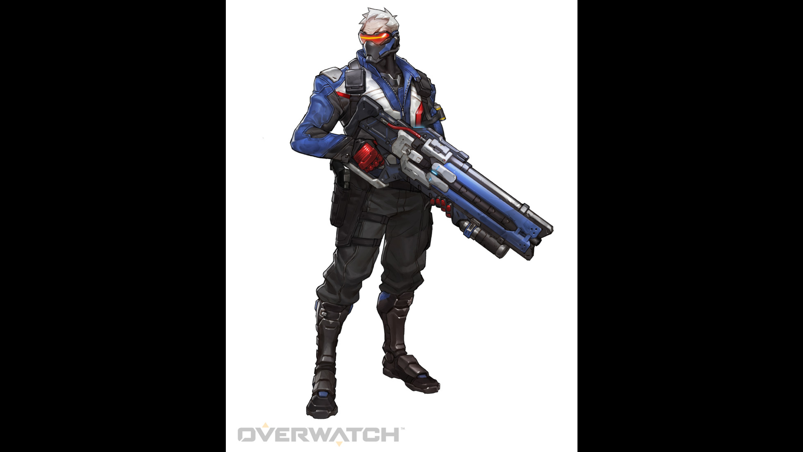 Soldier 76 Concept Wide Wallpaper - Soldier 76 - HD Wallpaper 