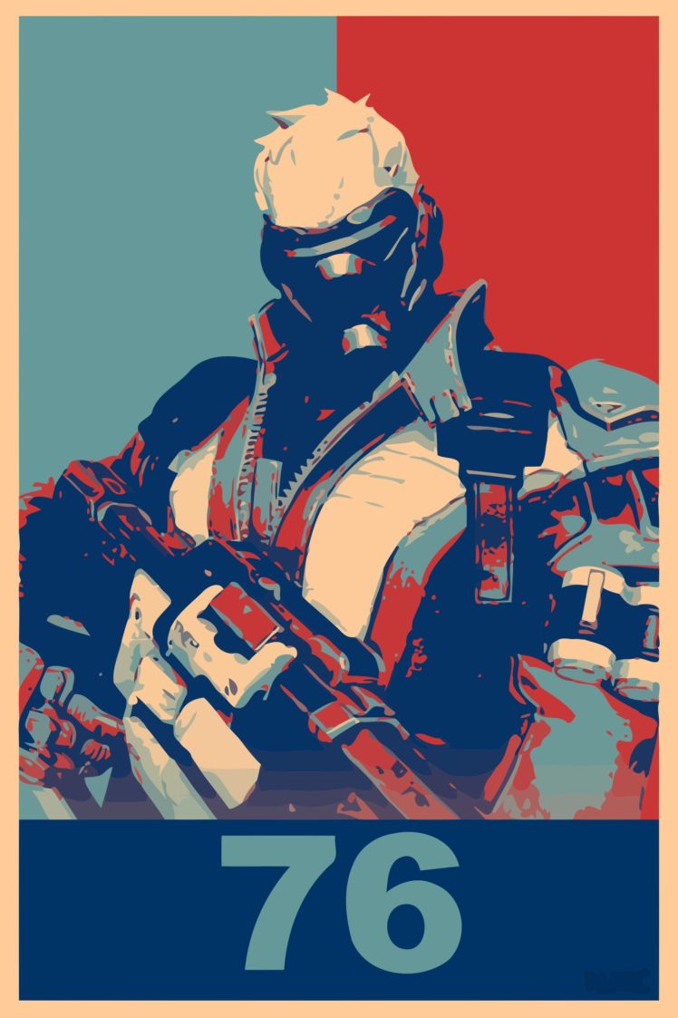 Hd Wallpapers Overwatch Soldier 76 - HD Wallpaper 