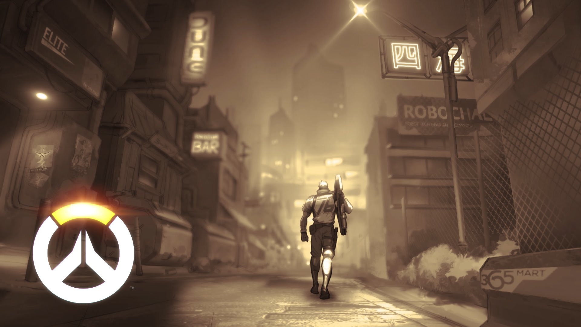 76 Hd Pics - Overwatch Soldier76 - HD Wallpaper 