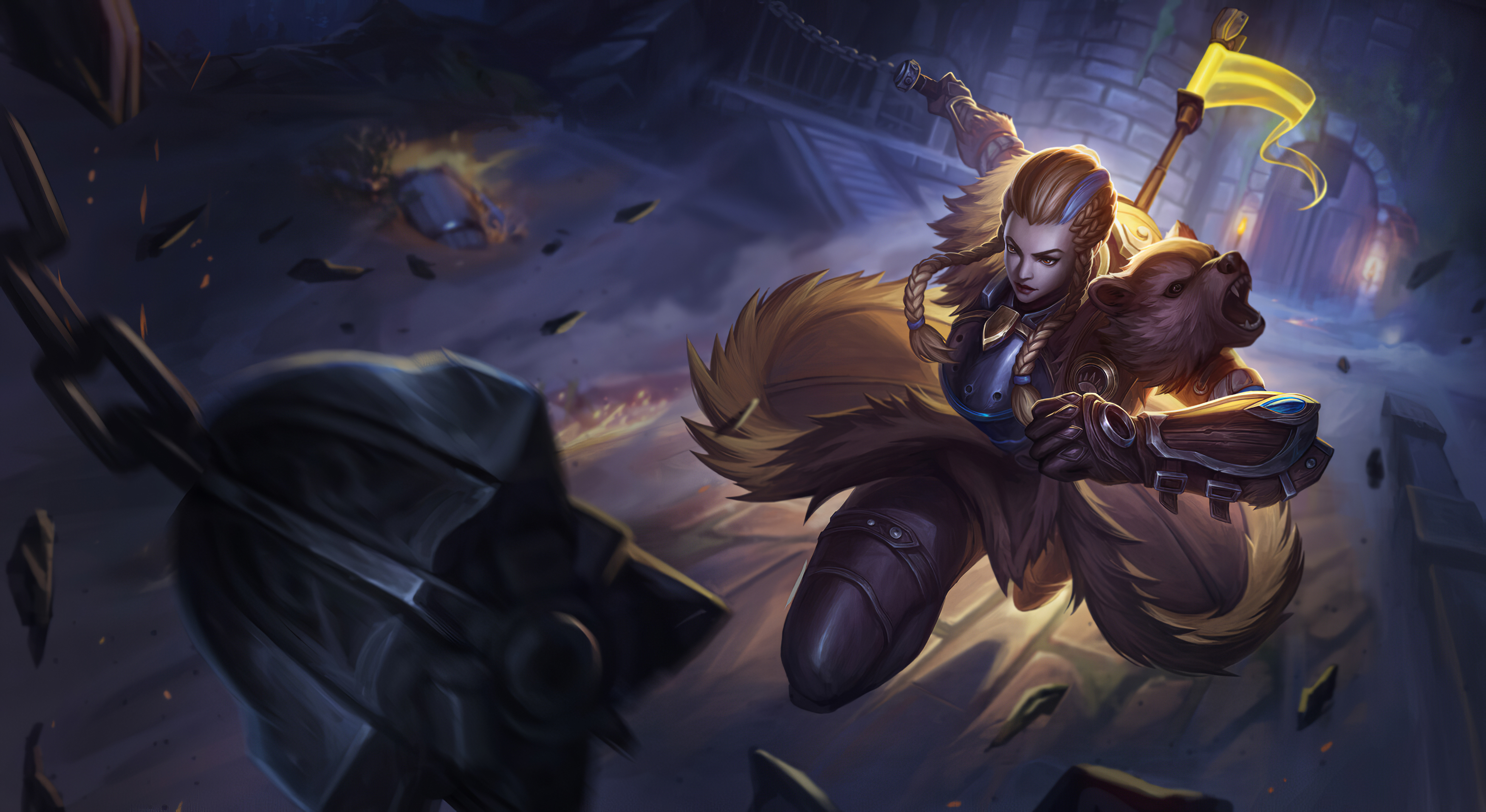 Overwatch Brigitte - New Overwatch Brigitte Art - HD Wallpaper 