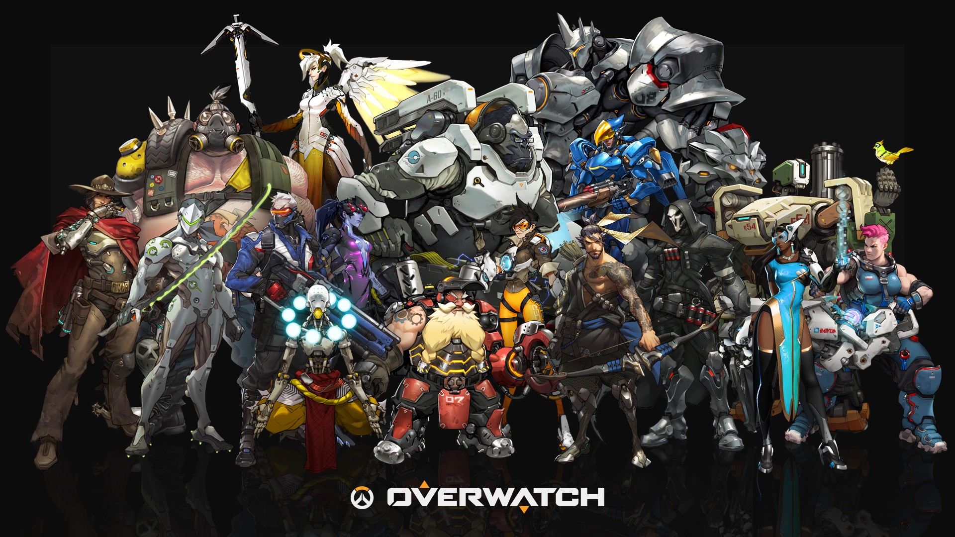 Video Games Wallpaper Overwatch - HD Wallpaper 