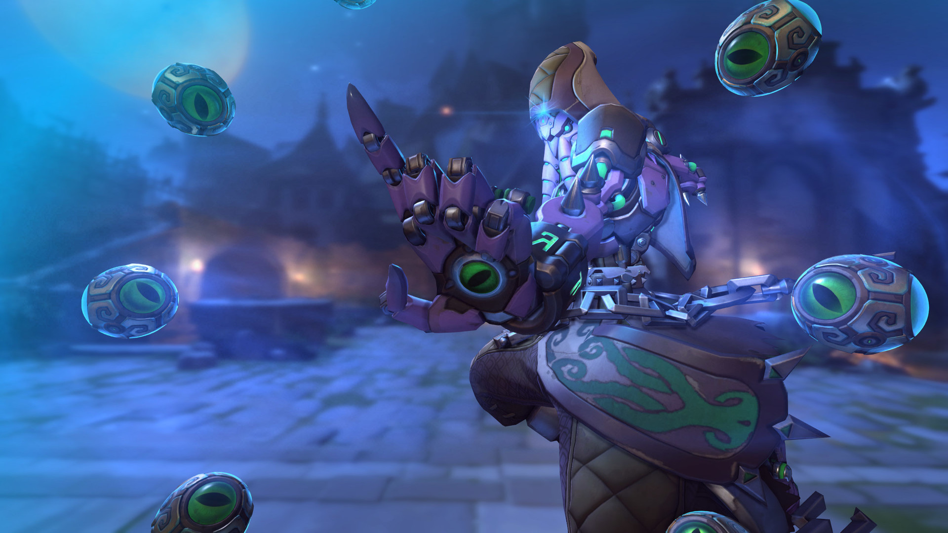 Zenyatta Halloween - HD Wallpaper 