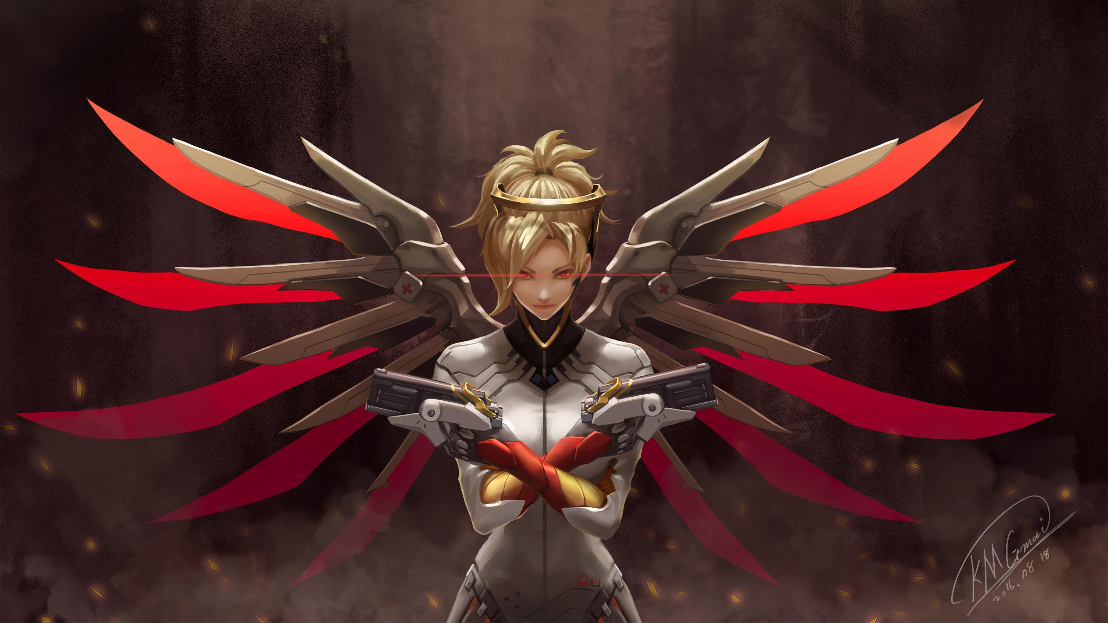 Mercy Overwatch 4k Overwatch Mercy 3840x2160 Wallpaper Teahub Io