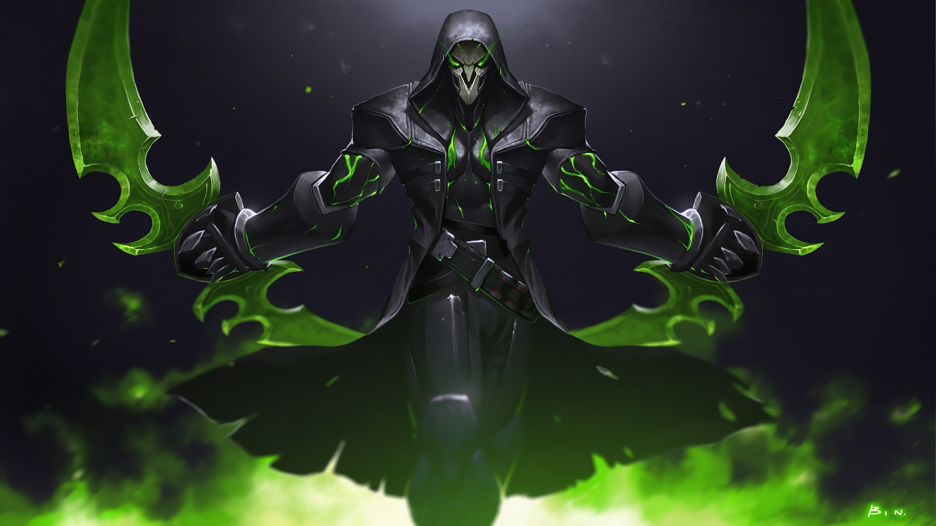 Reaper Overwatch - HD Wallpaper 