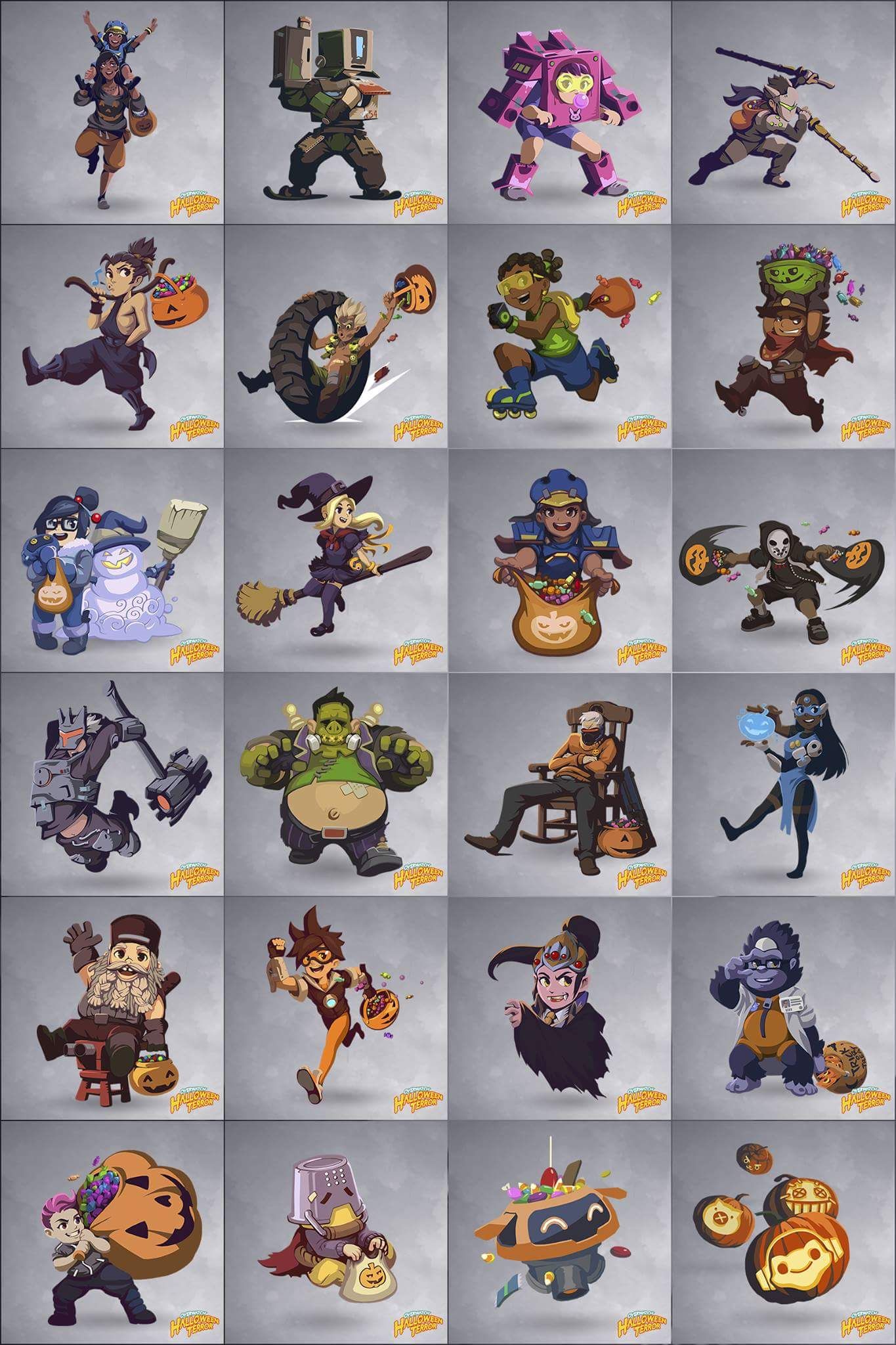 Overwatch Halloween Wallpaper - HD Wallpaper 