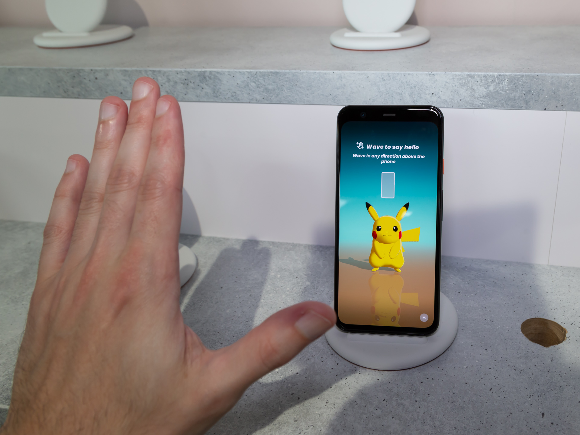 Pixel 4 Air Gestures - HD Wallpaper 