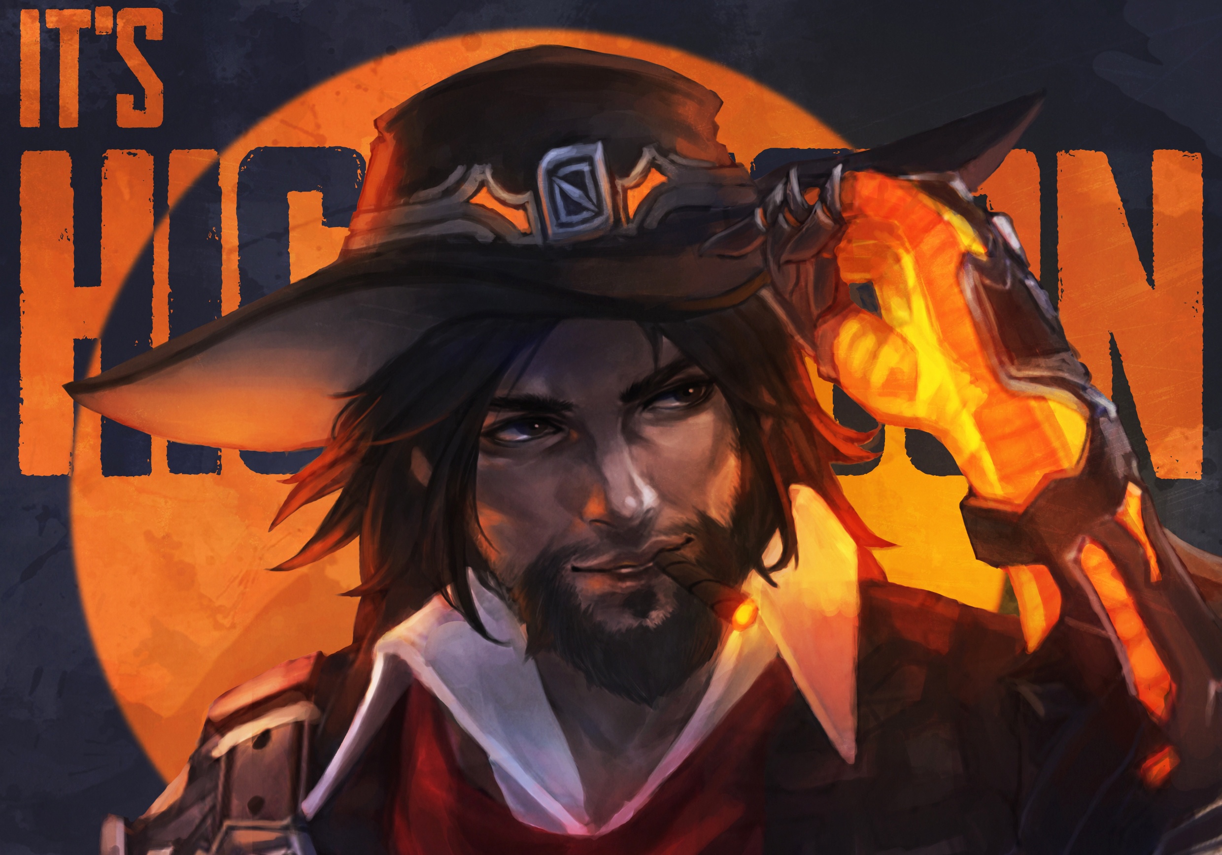 Halloween Overwatch Fan Art - HD Wallpaper 