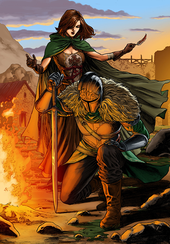 Dark Souls Emerald Herald Fanart - HD Wallpaper 