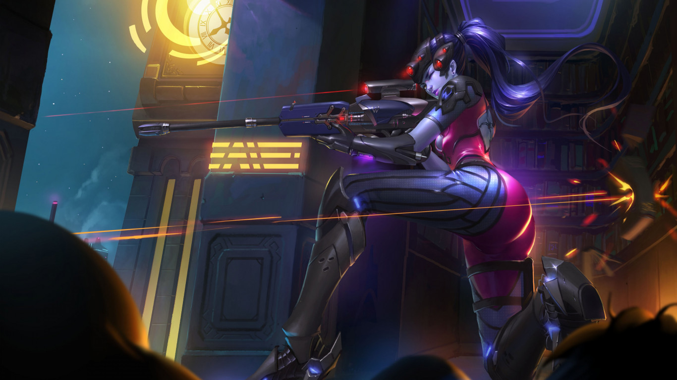 Widowmaker From Overwatch Wallpaper - HD Wallpaper 