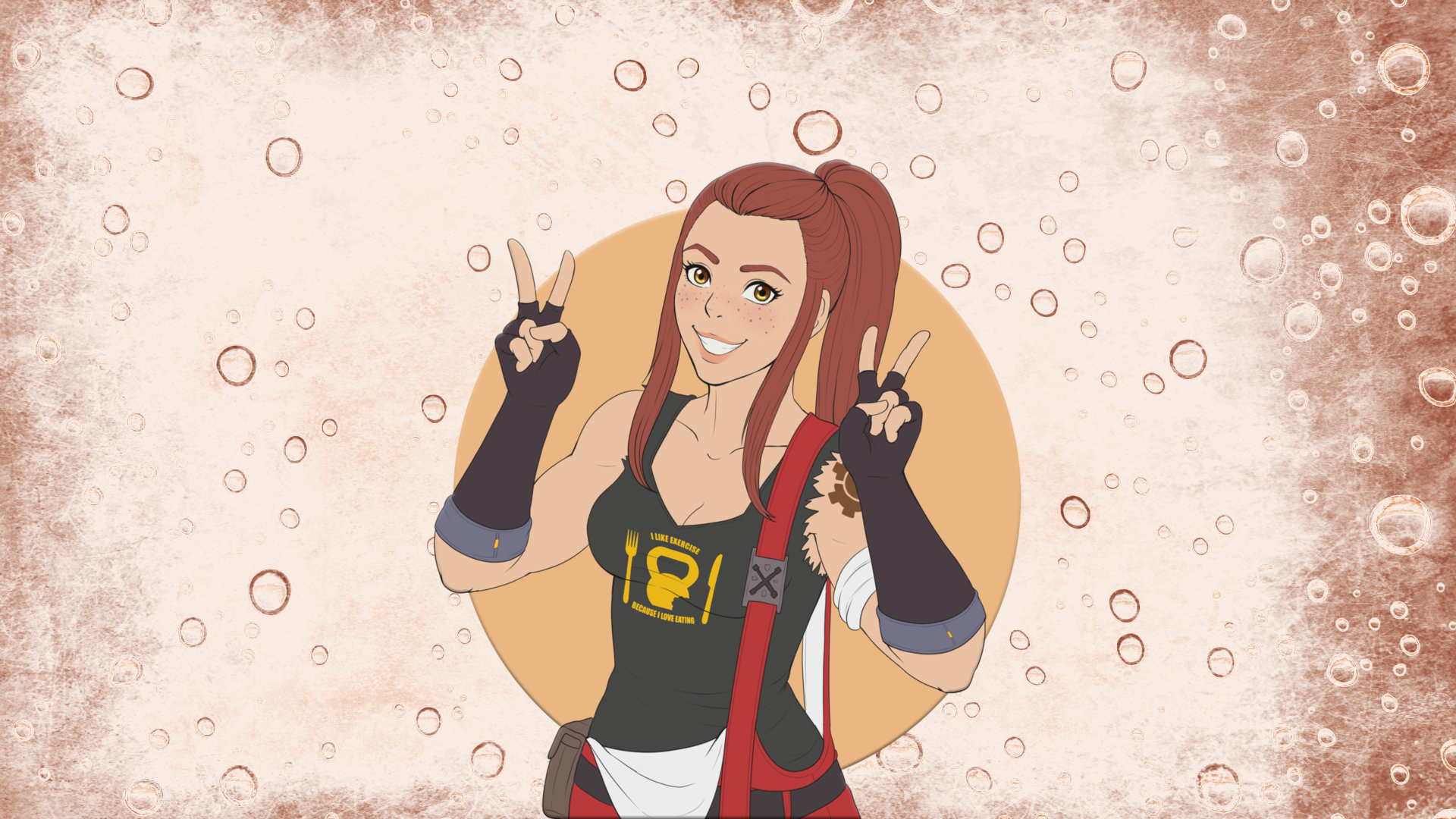 Brigitte Victory Desktop Background - Brigitte Overwatch Wallpaper Hd - HD Wallpaper 