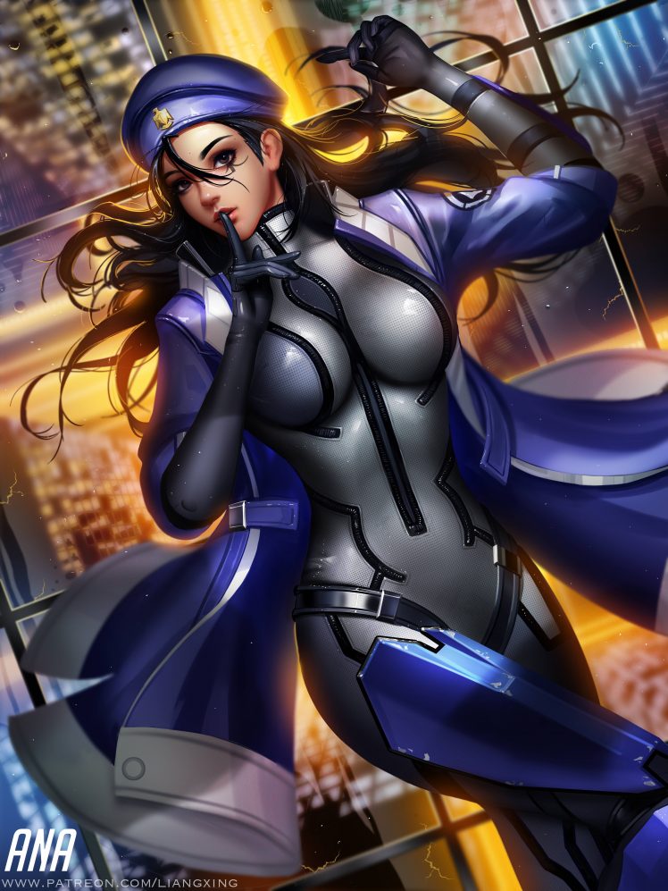 Overwatch Ana Wallpaper - HD Wallpaper 