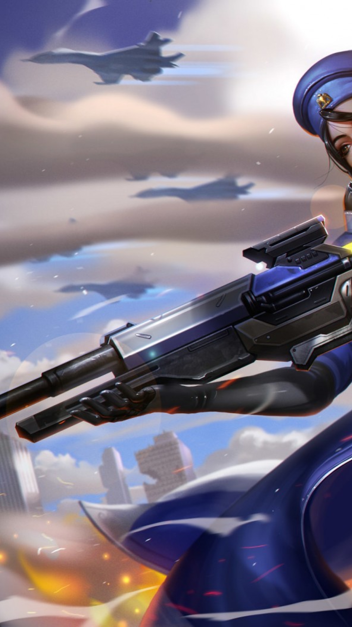 Overwatch Ana Wallpaper - HD Wallpaper 