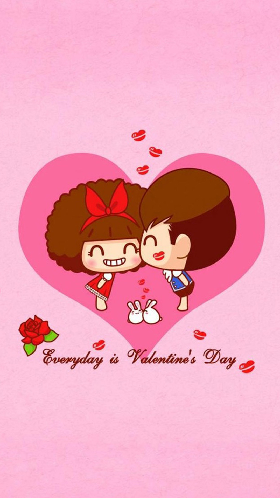 Cartoon 
 Data Src Best Cute Couple Wallpaper For Ios - Couple Wallpaper Hd Cartoon For Iphone - HD Wallpaper 