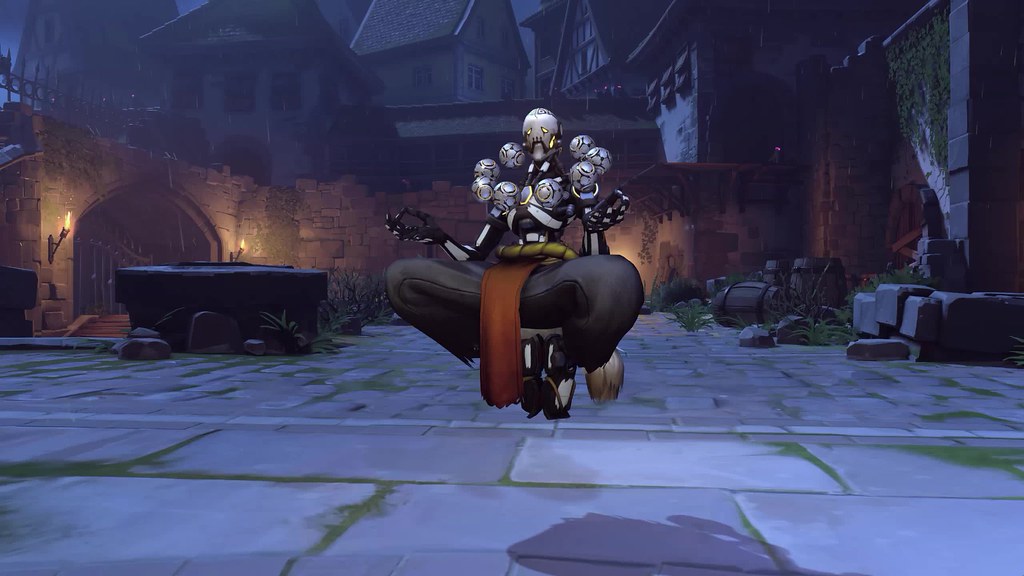 Zenyatta Halloween Overwatch Uhd Game Live Wallpaper - Overwatch Zenyatta Halloween Skin - HD Wallpaper 