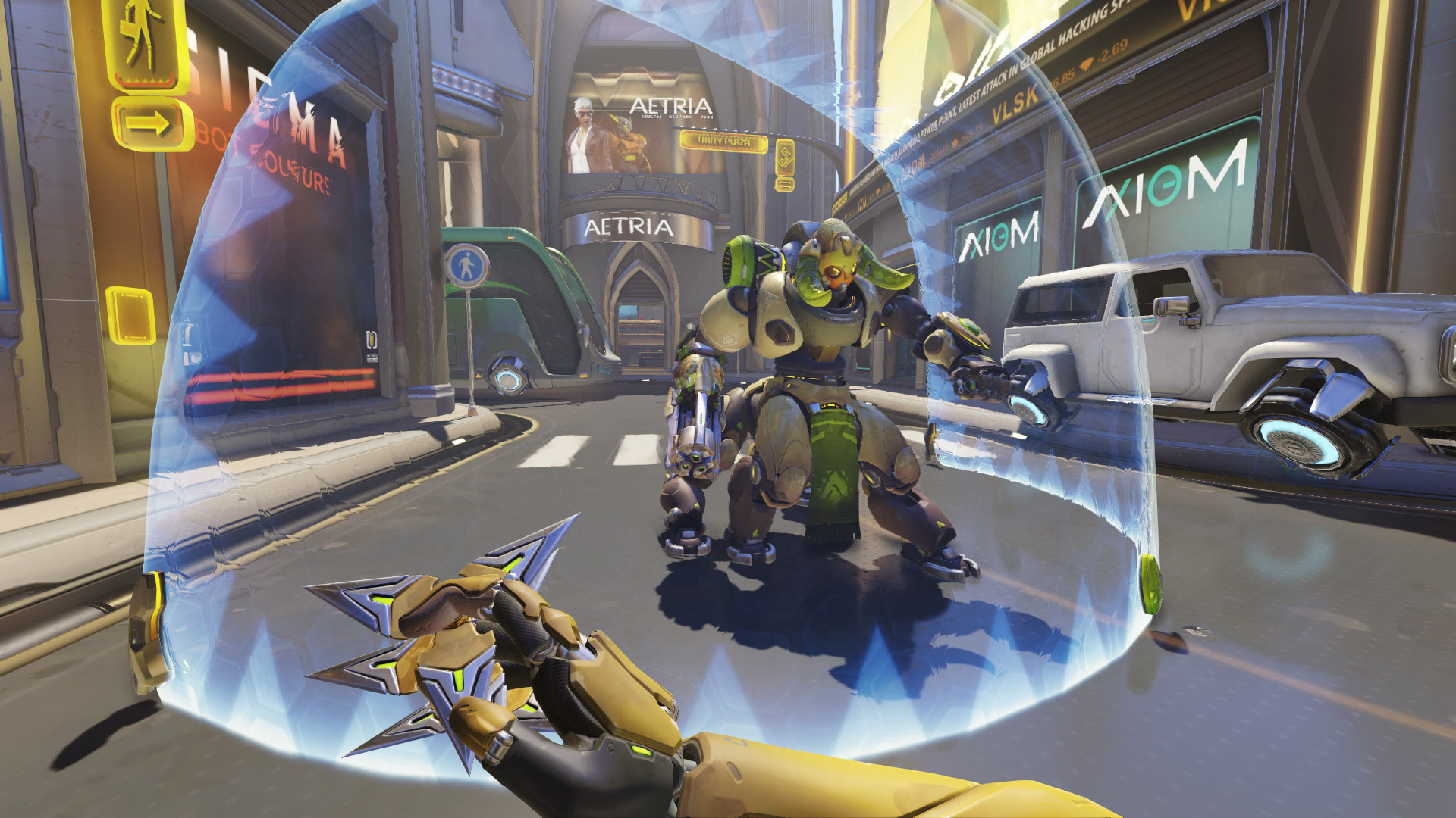 Overwatch In Game - HD Wallpaper 