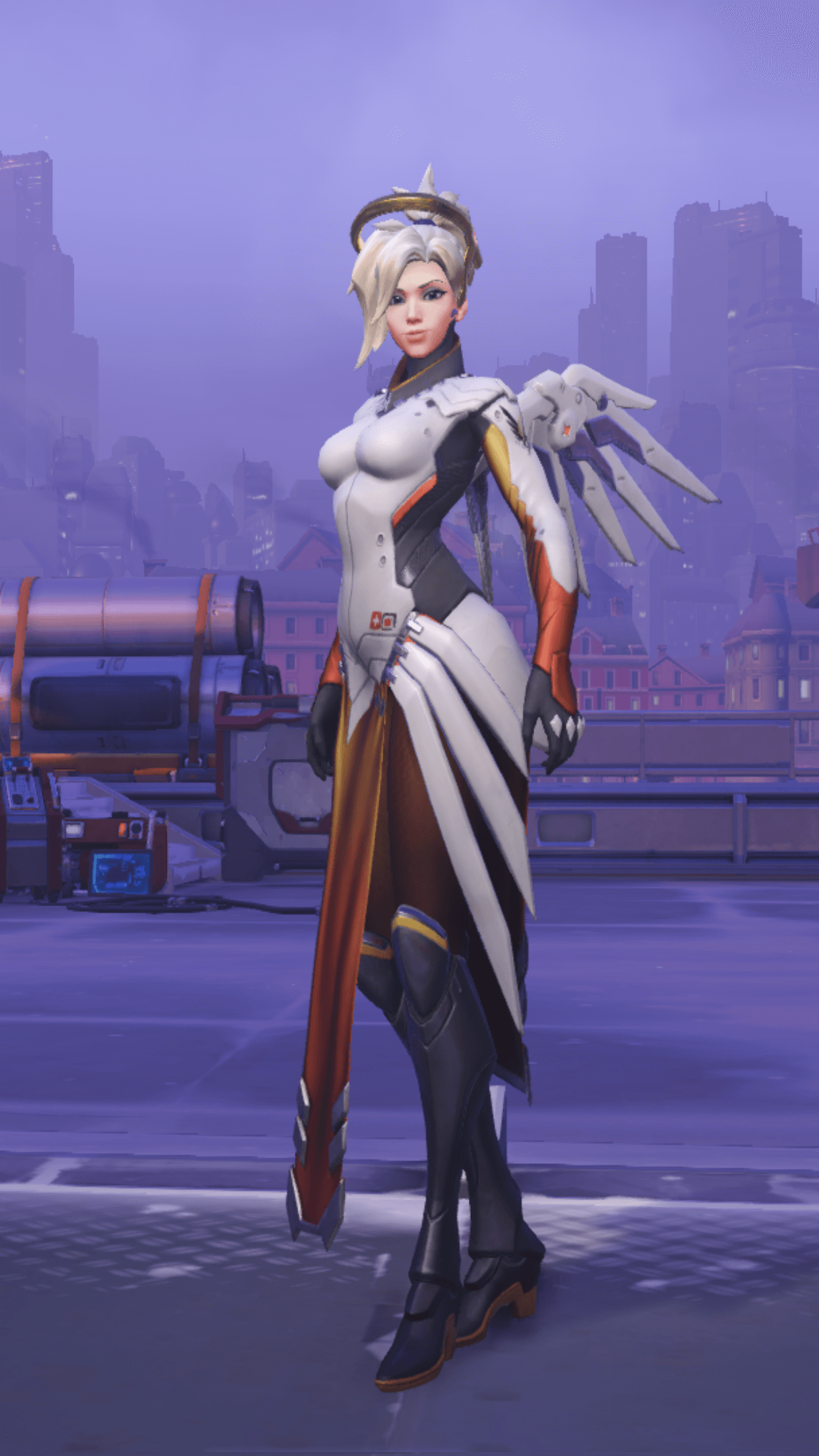 I6-mercy - Mercy Overwatch Original Skin - HD Wallpaper 