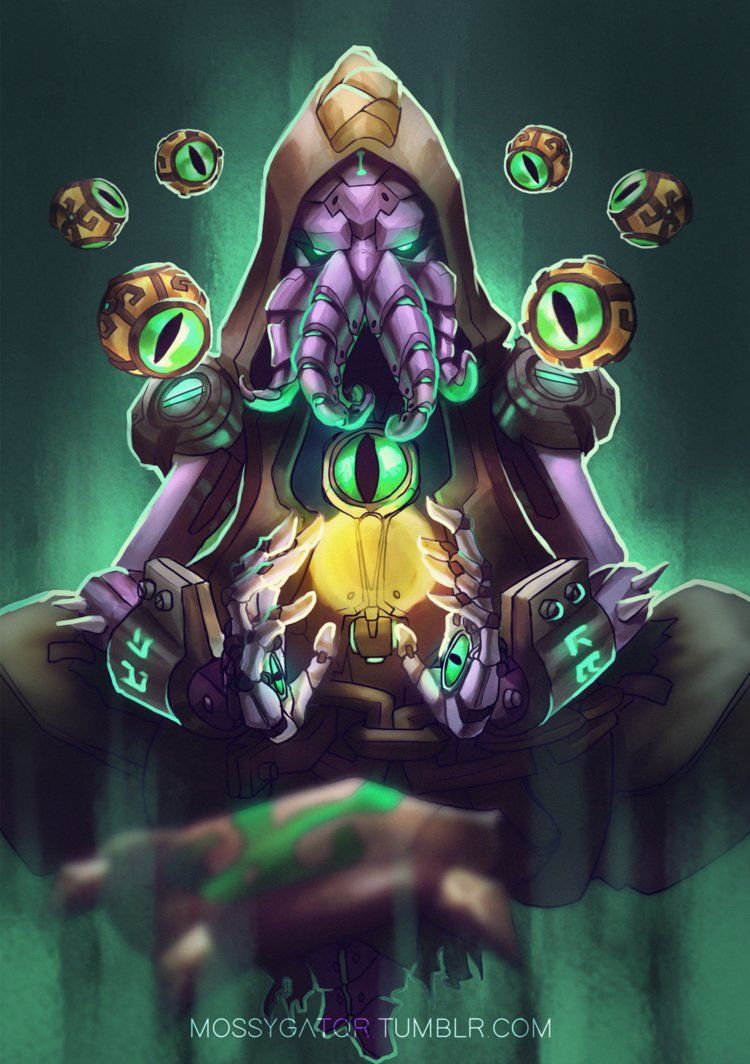 Overwatch Zenyatta Cultist Fanart - HD Wallpaper 