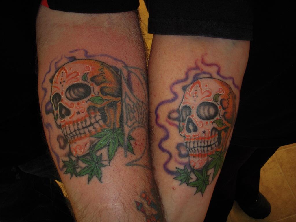 Heavy Metal Cool Matching Tattoos For Couples - Heavy Metal Couples Tattoos - HD Wallpaper 