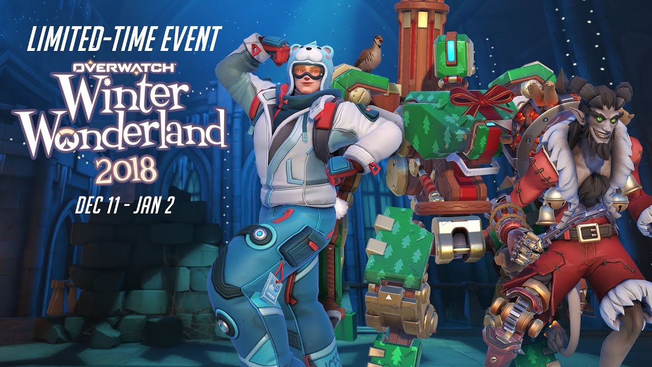 Overwatch Winter Wonderland 2018 - HD Wallpaper 