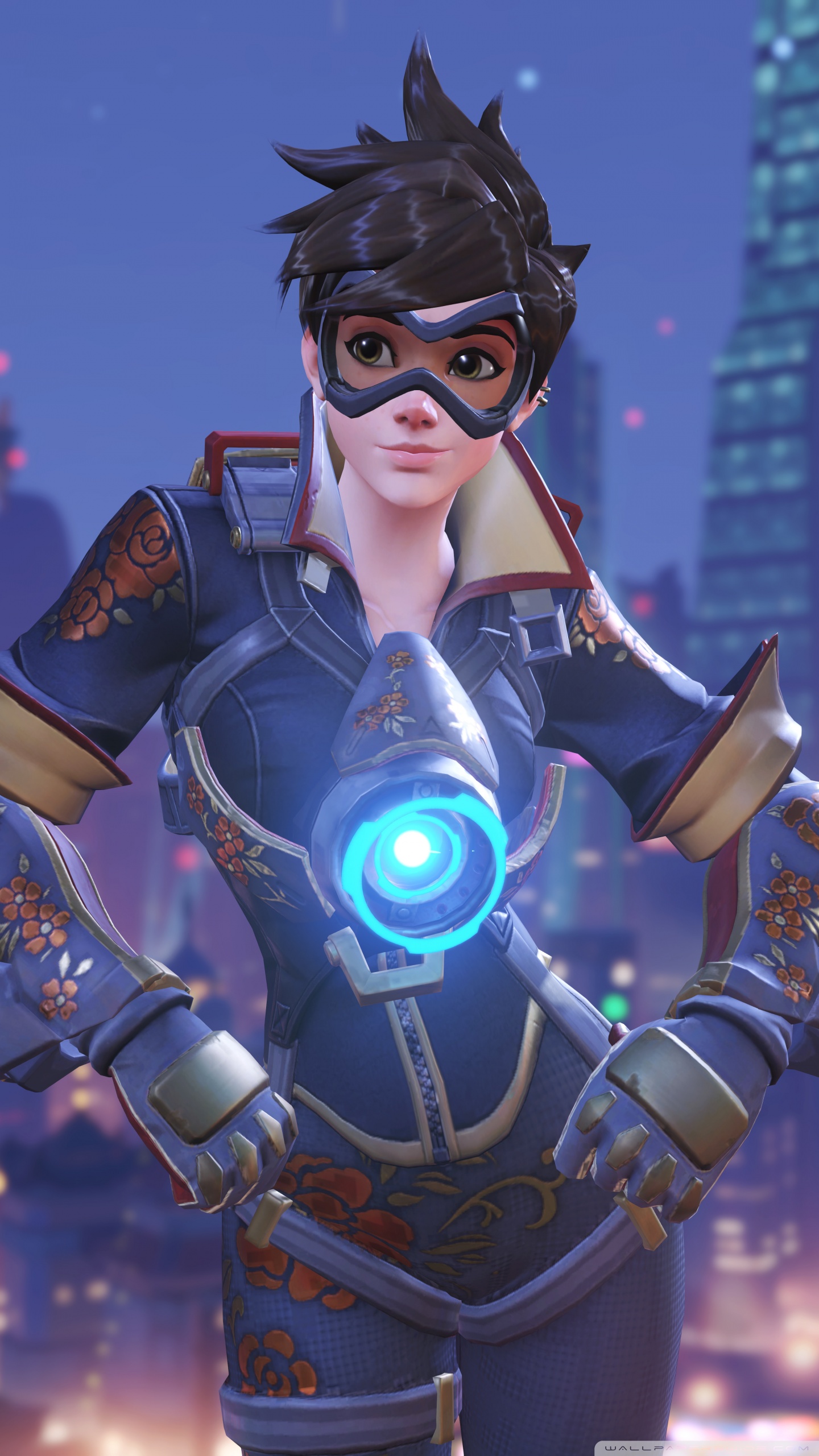 Overwatch Tracer Chronal Accelerator - HD Wallpaper 
