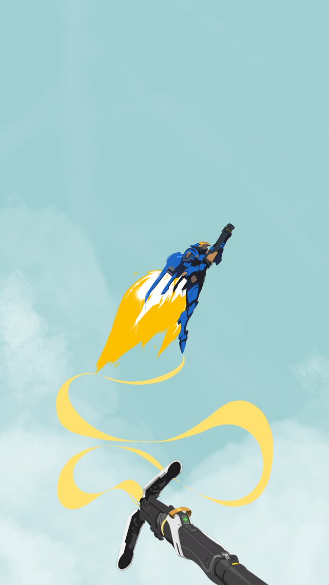 Pharah Mercy Wallpaper Phone - HD Wallpaper 