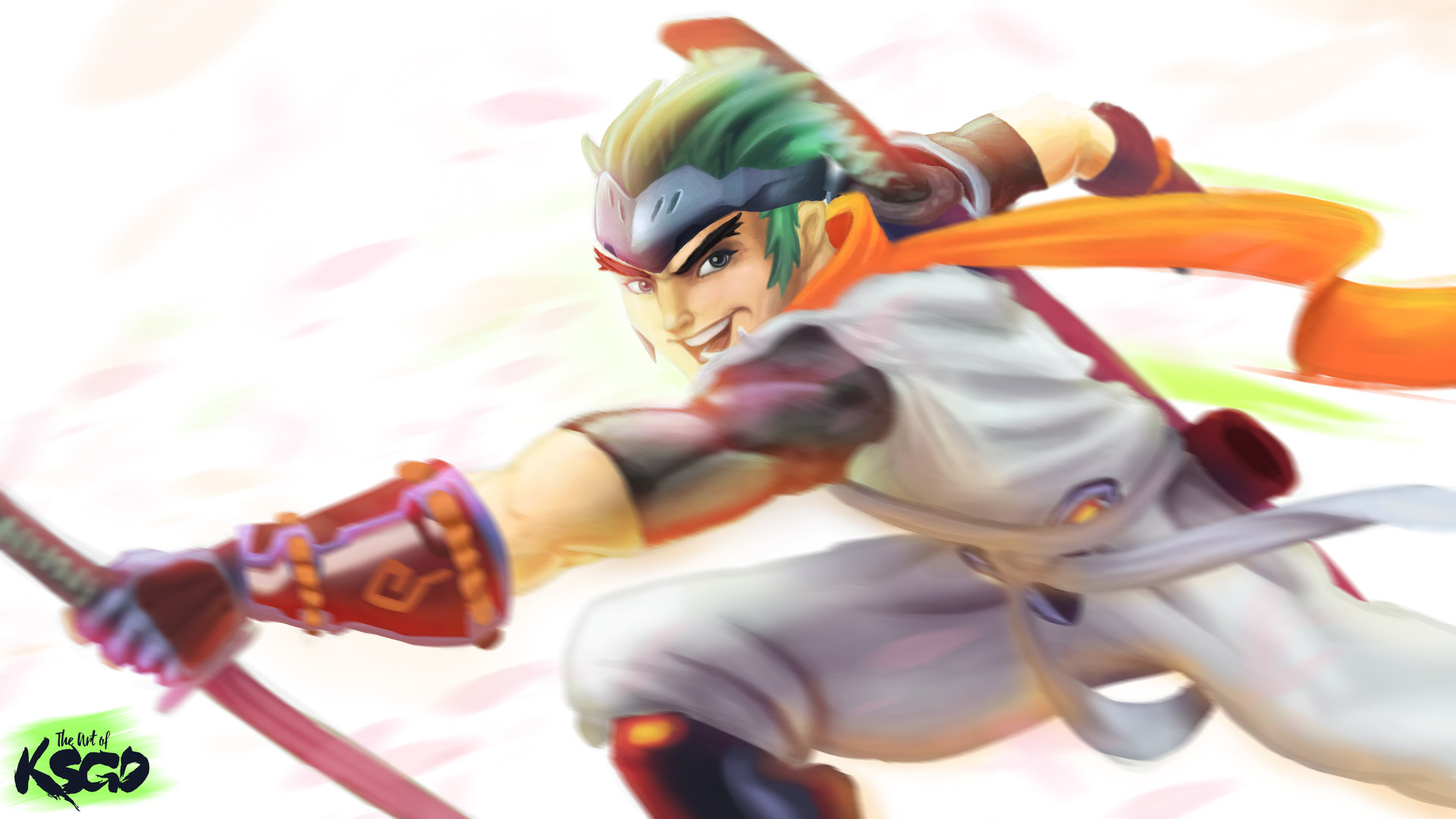 Fanart Young Hanzo Shimada - HD Wallpaper 