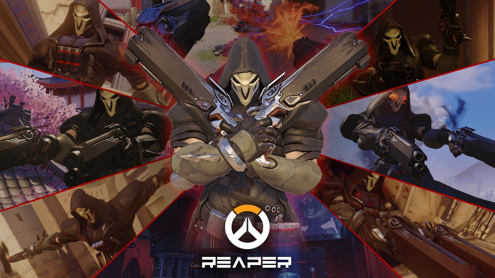 Overwatch Reaper - HD Wallpaper 